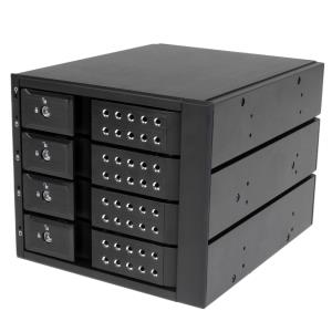 HDD Trayless Mobile Rack Backplane 4 Bay 3.5in SATA / SAS                                           