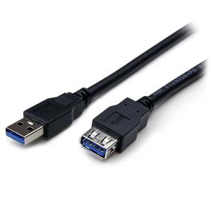 USB 3.0 Male To Female USB 3.0 Extension Cable A To A 2m Black                                      