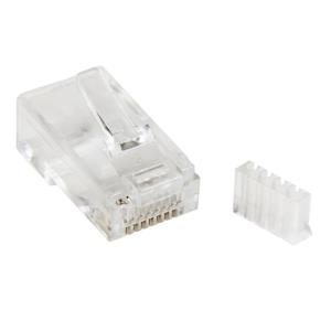 Rj45 Modular Plug CAT6 For Solid Wire - 50 Pack                                                    