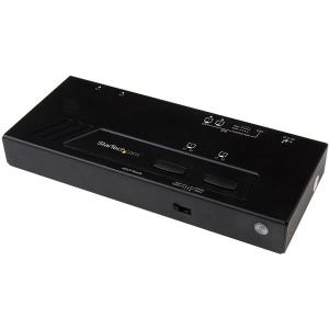 Hdmi Matrix Switch 2x2 4k With Fast Switching And Autosensing                                       