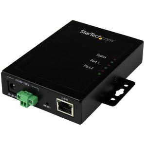 Ethernet Device Server - Rs232 - Metal And Mountable 2-port Serial-to-ip                            