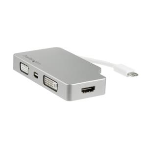 Video Converter 4-in-1 USB Type C To Vga DVI Hdmi Mdp-4k                                            