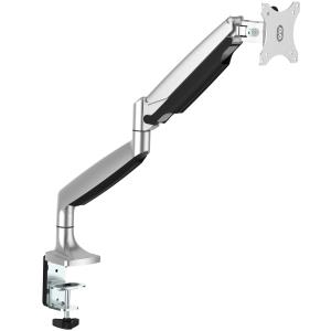 Monitor Mount - Desk - 1 Monitor - Full Motion - Up To 32in - Silver