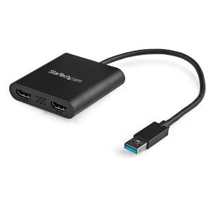 USB To Dual Hdmi Adapter - 4k                                                                       