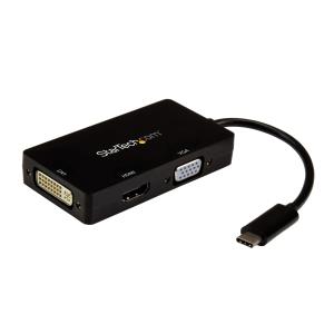Video Converter 3-in-1 - USB Type C To Vga DVI Or Hdmi - 4k                                         