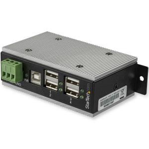 USB Hub - 4-port - USB 2.0 - 15kv Esd Protection Metal