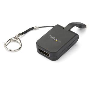 Keychain Portable USB-c To DisplayPort Adapter With Quick-connect 