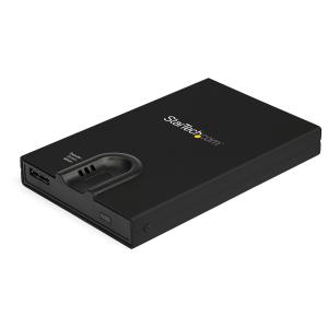 Biometric Enclosure - Encrypted USB 3.0 2.5in SATA Hard Drive Enclosure 