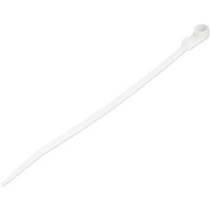 Plastic Zip Ties With Screw Hole 6in 100 Pack 