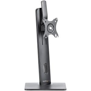 Free Standing Single Monitor Mount - Height Adjustable Monitor Stand 