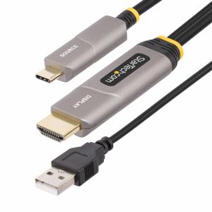 USB-c To Hdmi 2.0 Active Optical Cable (aoc), 4k 60hz, Cl3 Rated, Unidirectional USB Type-c To Hdmi Adapter Cable 9.1m 