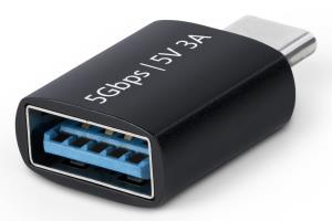 USB-c To USB-a Adapter, USB 5gbps, 3a, USB-c Male To USB-a Female Converter, Durable Metal Housing - Thunderbolt Compatible