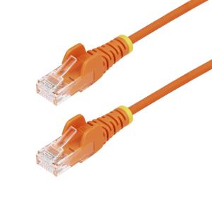 Patch Cable - CAT6 - Utp - Snagless - Slim - 1m - Orange 