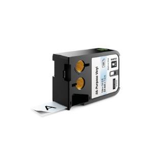 Xtl (24 Mm) All-purpose Vinyl Black On Clear (1 Roll Of Tape)                                       