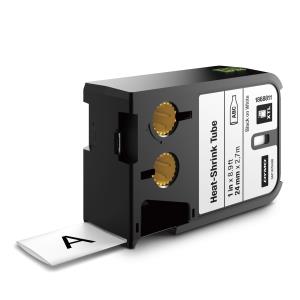 Xtl Heat-shrink Tube 24mm Black On White Tape                                                       