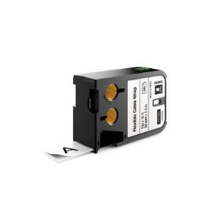 Xtl Flexible Cable Wrap 24mm Black On White                                                         