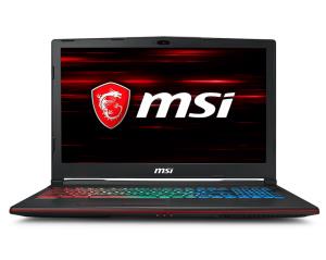 Gp63 8re 048be Leopard  Black - 15.6in - i7 8750h - 8GB Ram - 256GB SSD - 1TB HDD - Win10 Home - Black - Azerty Belgian