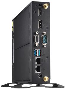Barebone XPC slim DS10U - Celeron 4205U - 2x 260-pin SO-DIMM - Supports max 2x 16GB Ram - M.2 2280 + 2.5in 