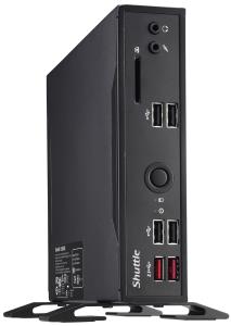 Barebone XPC slim DS10U5 - i5 8265U - 2x 260-pin SO-DIMM - Supports max 2x 16GB Ram - M.2 2280 + 2.5in