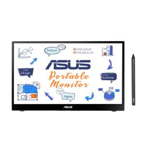 Portable USB-C Monitor - ZenScreen MB14AHD - 14in Touch - 1920x1080 (FHD) - Black
