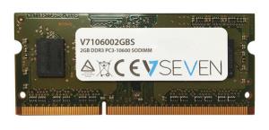 Memory 2GB DDR3 1333MHz Cl9 So DIMM Pc3-10600 (v7106002gbs)                                         