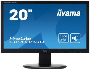 Desktop Monitor - ProLite E2083HSD-B1 - 20in - 1600x900 - Black
