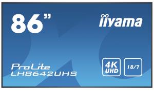 Digital Signage Display - ProLite LH8642UHS-B3 - 86in - 3840x2160 (UHD) - Black