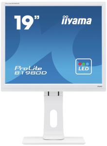 Desktop Monitor - ProLite B1980D-W1 - 19in - 1280x1024 (SXGA) - White