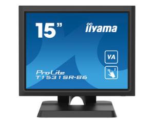 Touch Monitor - PROLITE T1531SR-B6 - 15in - 1024x768 (XGA) - Black