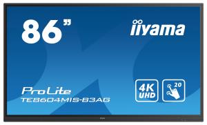 Large Format Display - ProLite TE8604MIS-B3AG - 86in Touch - 3840x2160 (UHD) - Black