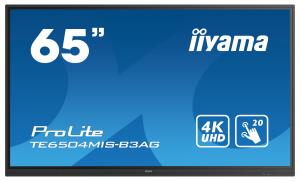 Large Format Display - ProLite TE6504MIS-B3AG - 65in Touch - 3840x2160 (UHD) - Black