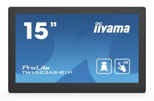 Touch Monitor - ProLite TW1523AS-B1P - 16in - 1920x1080 (FHD) - Black