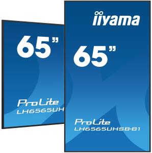Digital Signage Display - ProLite LH6565UHSB-B1 - 65in - 3840x2160 (UHD) - Black
