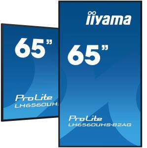Digital Signage Display - ProLite LH6560UHS-B2AG - 65in - 3840x2160 (UHD) - Black