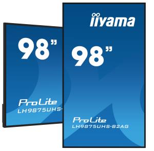 Digital Signage Display - ProLite LH9875UHS-B2AG - 98in - 3840x2160 (UHD) - Black