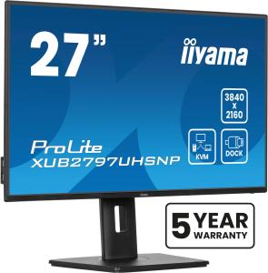 Desktop USB-C Monitor - ProLite XUB2797UHSNP-B1 - 27in - 3840x2160 (UHD) - Black