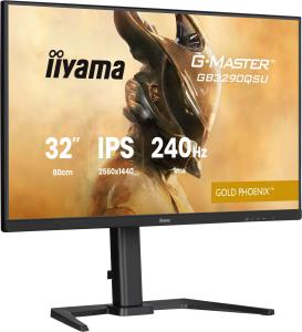 Desktop Monitor - G-MASTER GB3290QSU-B1 - 32in - 2560x1440 (QHD) - Black