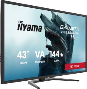 Desktop Monitor - G-MASTER G4380UHSU-B2 - 43in - 3840x2160 (UHD) - Black