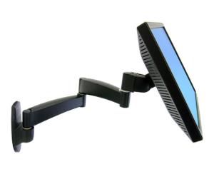 Monitor Mount - 200 Series - Wall - 1 monitor - 2 Extensions - Tilt/Pan/Rotate - Up to 38in - Black
