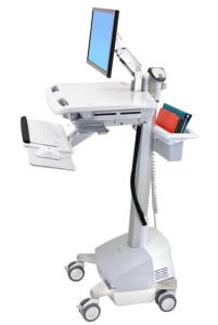 Mobile Cart - StyleView Cart with LCD Arm - Full-Featured Medical Cart - 1 monitor - Tilt/Pan/Rotation - up to 24in - EU