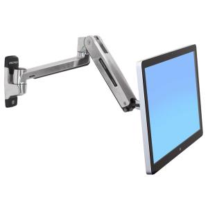 Monitor Mount - LX HD Sit-Stand - wall - 1 monitor - Sit-Stand - Tilt/Pan/Rotate - up to 46in - Aluminium