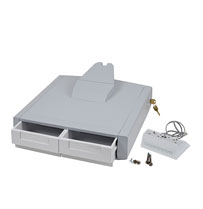 Sv43 Primary Double Drawer For LCD Carts (grey/white)                                               