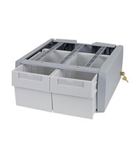 Sv43/44 Supplemental Double Tall Drawer (grey/white)                                                