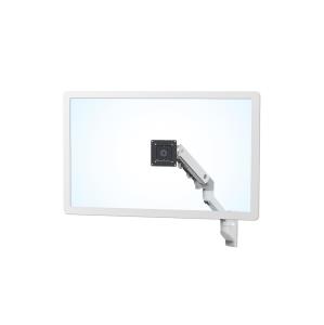 Monitor Mount - HX Wall Mount Monitor Arm - 1 monitor - Tilt/Pan/Rotate - up to 49in - White