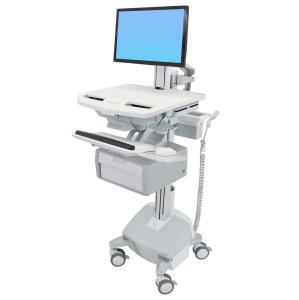 StyleView Cart with LCD Pivot, LiFe Powered, 1 Tall Drawer (1x1), CHE