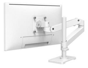 Lx Pro Arm Single Display Tall Pole - White