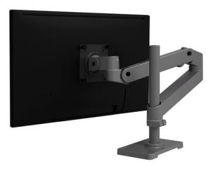 Lx Pro Arm Single Display Tall Pole - Industrial Grey