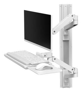 Monitor Mount - LX Pro -  Wall - 1 monitor - Tilt/Pan/Rotate - up to 34in - white