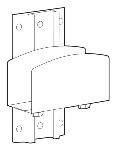 Accessory - Medium Pc Mount For Lx Pro Wall System - White
