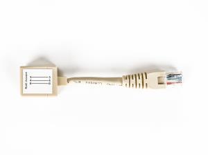 Rj45 To Rj45 Rackable Converter (adb0040)                                                           